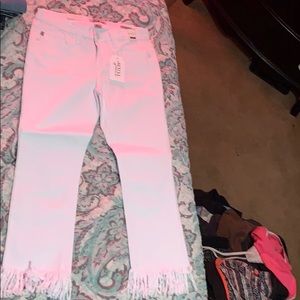 White jeans